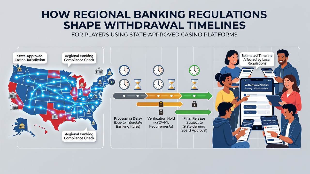 Regulatory compliance checks determine how long casino withdrawals remain pending